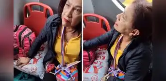Pasajera le negó asiento a mujer embarazada en transporte público y genera polémica: “Estoy cansada”