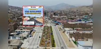 Inauguración de obra en la Vía Expresa Sur: entrega de vías auxiliares que conectara Carabayllo y SJM Inauguración de obra en la Vía Expresa Sur: entrega de vías auxiliares que conectara Carabayllo y SJM