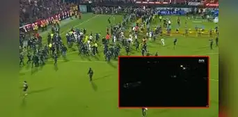 Final de Costa Rica acabó en batalla campal entre jugadores y apagaron las luces del estadio Final de Costa Rica acabó en batalla campal entre jugadores y apagaron las luces del estadio