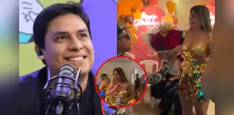 Gabriela Serpa recibe especial detalle por su cumpleaños y los asistentes reaccionan: "¡Curwen!"
