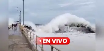 Oleaje anómalo en Perú HOY, EN VIVO: 30 pescadores vuelven de altamar tras quedar varados por maretazo en la costa peruana