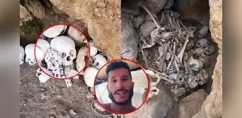 Youtuber extranjero profana tumbas prehispánicas en Perú para contenido y genera polémica en redes: “Es indignante"