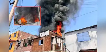 Fuerte incendio se reaviva en AA.HH. 'Puerto Nuevo' en el Callao: 9 unidades de bomberos atienden el siniestro Fuerte incendio se reaviva en AA.HH. 'Puerto Nuevo' en el Callao: 9 unidades de bomberos atienden el siniestro