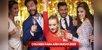 ¡El blanco no va más! 5 colores de año nuevo para recibir el 2025 en México: significado y qué color usar ¡El blanco no va más! 5 colores de año nuevo para recibir el 2025 en México: significado y qué color usar