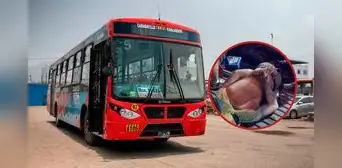 Delincuente convulsiona luego de ser detenido por asaltar a un pasajero en un bus de transporte público en Comas Delincuente convulsiona luego de ser detenido por asaltar a un pasajero en un bus de transporte público en Comas