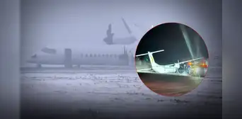 Vuelo de Air Canada, operado por PAL Airlines, sufre aparatoso aterrizaje de emergencia en Halifax Vuelo de Air Canada, operado por PAL Airlines, sufre aparatoso aterrizaje de emergencia en Halifax