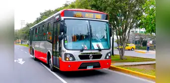 Corredor Rojo: servicio 209 vuelve a operar por la Carretera Central y con una tarifa promocional Corredor Rojo: servicio 209 vuelve a operar por la Carretera Central y con una tarifa promocional