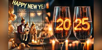 Happy New Year 2025: the best wishes, phrases, gif and messages to share on WhatsApp, Instagram and Facebook