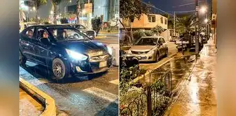 Lluvias en Lima: personas alertaron precipitaciones en Ate, San Juan de Lurigancho y otros distritos Lluvias en Lima: personas alertaron precipitaciones en Ate, San Juan de Lurigancho y otros distritos