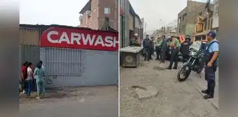 Extorsionadores acribillan a propietario de un carwash en Ate tras exigir el pago de S/10.000 Extorsionadores acribillan a propietario de un carwash en Ate tras exigir el pago de S/10.000