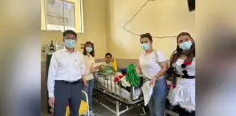 Llevando sonrisas: CHINA RAILWAY N° 10 ENGINEERING GROUP CO., LTD SUCURSAL DEL PERÚ comparte la magia de la Navidad con los niños del Hospital del Niño Llevando sonrisas: CHINA RAILWAY N° 10 ENGINEERING GROUP CO., LTD SUCURSAL DEL PERÚ comparte la magia de la Navidad con los niños del Hospital del Niño