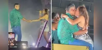Fanática besó a Romeo Santos en concierto y su esposo toma radical decisión: “Tenían 10 años de casados” Fanática besó a Romeo Santos en concierto y su esposo toma radical decisión: “Tenían 10 años de casados”