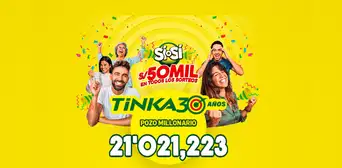 Resultados de la Tinka HOY 1 de enero: el Pozo Millonario REVENTÓ y un afortunado se llevo Resultados de la Tinka HOY 1 de enero: el Pozo Millonario REVENTÓ y un afortunado se llevo