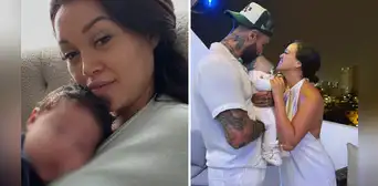 Angie Arizaga y Jota Benz enseñan el rostro de su bebé por primera vez y usuarios notan curioso detalle: "Es igualito a ..." Angie Arizaga y Jota Benz enseñan el rostro de su bebé por primera vez y usuarios notan curioso detalle: "Es igualito a ..."
