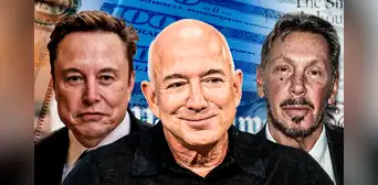 Las 3 personas más ricas del mundo en 2025 que lideran ranking mundial: uno supera los $400.000 millones