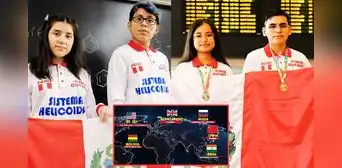 Perú triunfa con 70 medallas mundiales en matemáticas, ajedrez y ciencias: se enfrentó a potencias como EE.UU., Rusia y China Perú triunfa con 70 medallas mundiales en matemáticas, ajedrez y ciencias: se enfrentó a potencias como EE.UU., Rusia y China