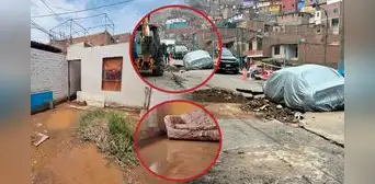 Rotura de tubería inunda 8 casas en Ventanilla: vecinos denuncian que el problema es recurrente Rotura de tubería inunda 8 casas en Ventanilla: vecinos denuncian que el problema es recurrente