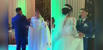 Peruano cantó emotivo huaino a su esposa en su boda en Cajamarca: "Hola, mi dulce amor"