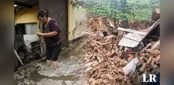 Huaicos y desbordes a causa de lluvias intensas amenazan 13 regiones Huaicos y desbordes a causa de lluvias intensas amenazan 13 regiones