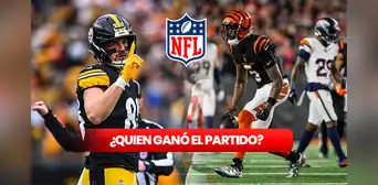 Quién ganó Steelers vs Bengals HOY EN VIVO, NFL 2025: resultado de los Acereros de Pittsburgh y dónde ver el juego Quién ganó Steelers vs Bengals HOY EN VIVO, NFL 2025: resultado de los Acereros de Pittsburgh y dónde ver el juego