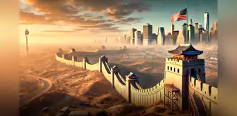La 'muralla' de Estados Unidos que supera la altura de la Gran Muralla China, una de las maravillas del mundo La 'muralla' de Estados Unidos que supera la altura de la Gran Muralla China, una de las maravillas del mundo