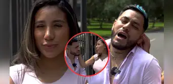 Samahara Lobatón 'enfurece' contra Bryan Torres y le jala las orejas en plena calle: "¿Cómo que pobre novio?" Samahara Lobatón 'enfurece' contra Bryan Torres y le jala las orejas en plena calle: "¿Cómo que pobre novio?"