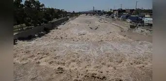 Así luce el río Rímac por aumento de caudal: Senamhi emite alerta naranja por lluvias intensas Así luce el río Rímac por aumento de caudal: Senamhi emite alerta naranja por lluvias intensas