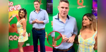 Paco Bazán y Susana Alvarado, cantante de Corazón Serrano, se lucen de la mano y generan revuelo en redes: “Allí hay amor”