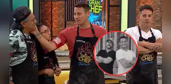 Luigui Carbajal es eliminado de 'El gran chef famosos' y usuarios notan incómoda actitud con Ricky Trevitazo: "Ni se miraron"
