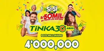 Resultados de la Tinka HOY 05 de enero: conoce los números ganadores y el pozo millonario