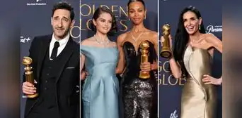 Lista completa de ganadores de los Globos de Oro 2025: películas, series y artistas premiados