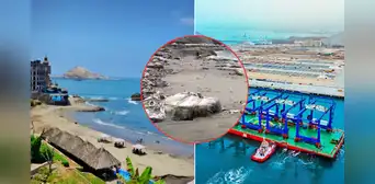Esta playa al norte del Perú se ha visto afectada por el Megapuerto de Chancay: "Era hermosa y ahora está destruida"