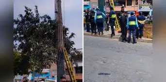 Trabajador muere tras caer de antena eléctrica cuando realizaba trabajos de mantenimiento en Independencia Trabajador muere tras caer de antena eléctrica cuando realizaba trabajos de mantenimiento en Independencia