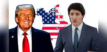 El polémico mapa de Donald Trump de Estados Unidos anexado a Canadá como estado 51: descartó a México