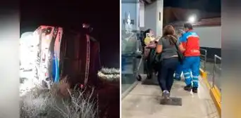 Bus interprovincial se despista en Arequipa y deja 34 heridos cuando se dirigía a Puno: chofer resultó ileso Bus interprovincial se despista en Arequipa y deja 34 heridos cuando se dirigía a Puno: chofer resultó ileso