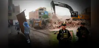 Surco recupera terrenos invadidos por más de 20 años en medio de destrucción por obras de la Vía Expresa Sur Surco recupera terrenos invadidos por más de 20 años en medio de destrucción por obras de la Vía Expresa Sur