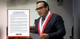 José Jerí rechaza denuncia en su contra y asegura que no tuvo participación en la presunta violación sexual José Jerí rechaza denuncia en su contra y asegura que no tuvo participación en la presunta violación sexual