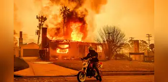Incendio en Los Ángeles: estas son las fuertes imágenes de la propagación del fuego por toda la ciudad de EE. UU. Incendio en Los Ángeles: estas son las fuertes imágenes de la propagación del fuego por toda la ciudad de EE. UU.