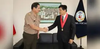 Corte Superior de Piura, Ejército y Fuerza Aérea fortalecen relaciones institucionales