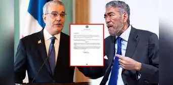 Luis Abinader, presidente de República Dominicana, destituye a ministro por apoyar posesión ilegítima de Nicolás Maduro Luis Abinader, presidente de República Dominicana, destituye a ministro por apoyar posesión ilegítima de Nicolás Maduro