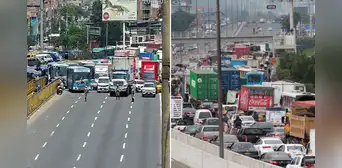 Cierre total de la Vía de Evitamiento: se registra gran congestión desde Santa Anita hasta Puente Nuevo Cierre total de la Vía de Evitamiento: se registra gran congestión desde Santa Anita hasta Puente Nuevo