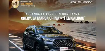 Chery es reconocida como líder en calidad y satisfacción al cliente