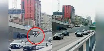 Tráfico en la Vía Expresa: camioneta impacta contra poste y provoca cierre de estaciones México y Estadio Nacional Tráfico en la Vía Expresa: camioneta impacta contra poste y provoca cierre de estaciones México y Estadio Nacional