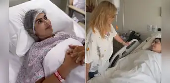 Gisela Valcárcel sorprende a su hija Ethel Pozo tras salir de delicada operación de reducción de busto Gisela Valcárcel sorprende a su hija Ethel Pozo tras salir de delicada operación de reducción de busto