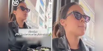 Influencer pide cambiar plato frío en restaurante porque realizaba contenido para TikTok: "No sabes quién soy" Influencer pide cambiar plato frío en restaurante porque realizaba contenido para TikTok: "No sabes quién soy"