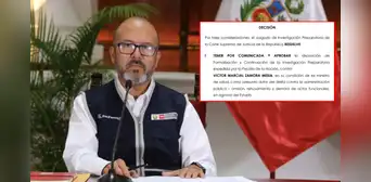 Víctor Zamora: PJ aprobó inicio de investigación preparatoria contra exministro de Salud por su gestión durante la pandemia Víctor Zamora: PJ aprobó inicio de investigación preparatoria contra exministro de Salud por su gestión durante la pandemia