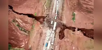 A continent is slowly splitting in two: the crack extends 3.500 kilometers and opens the way to a new sea A continent is slowly splitting in two: the crack extends 3.500 kilometers and opens the way to a new sea