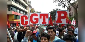 CGTP anuncia paro este 15 de enero: más de 2.000 trabajadores exigen al MTPE intervenir en despidos arbitrarios CGTP anuncia paro este 15 de enero: más de 2.000 trabajadores exigen al MTPE intervenir en despidos arbitrarios