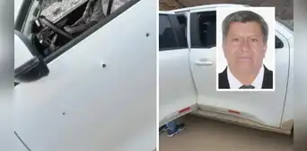 Sicarios asesinan a la esposa de alcalde distrital de Cajamarca y balean auto en el que viajaban Sicarios asesinan a la esposa de alcalde distrital de Cajamarca y balean auto en el que viajaban