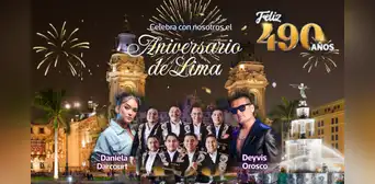 Aniversario de Lima 2025 actividades: pasacalle, conciertos gratis, danzas típicas y más celebraciones por sus 490 años de fundación Aniversario de Lima 2025 actividades: pasacalle, conciertos gratis, danzas típicas y más celebraciones por sus 490 años de fundación
